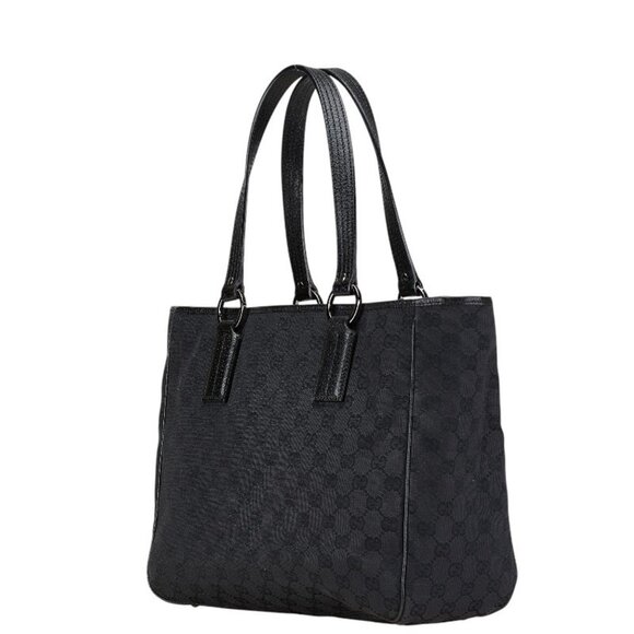 GUCCI Black Leather Shoulder Bag - Picture 2 of 14